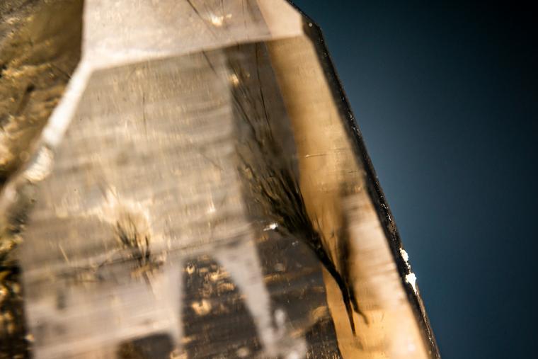 QUARTZ with Tourmaline inclusions